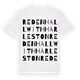 Redenhall with Harleston ordlek t-shirt