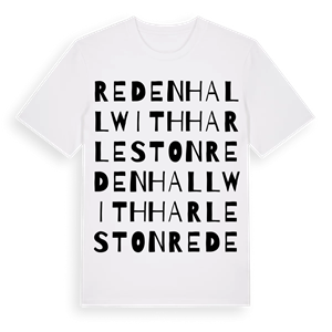 Redenhall with Harleston ordlek t-shirt – ekologisk bomull t-shirt från Pinshirt