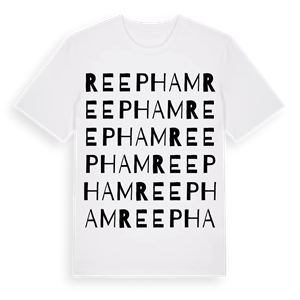 Reepham ordlek t-shirt – ekologisk bomull t-shirt från Pinshirt
