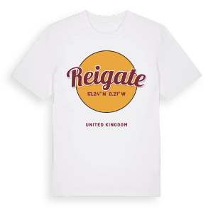 Reigate cirkel t-shirt – ekologisk bomull t-shirt från Pinshirt