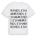 Rendlesham ordlek t-shirt
