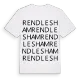 Rendlesham ordlek t-shirt
