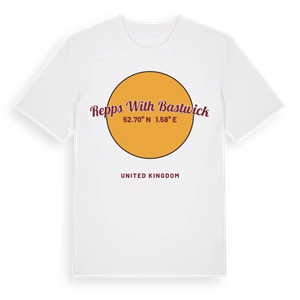 Repps with Bastwick cirkel t-shirt – ekologisk bomull t-shirt från Pinshirt