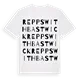 Repps with Bastwick ordlek t-shirt