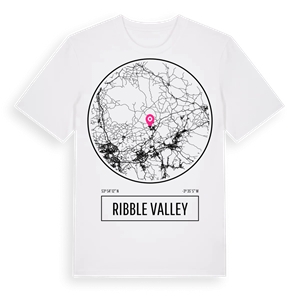 Ribble Valley t-shirt – ekologisk bomull t-shirt från Pinshirt