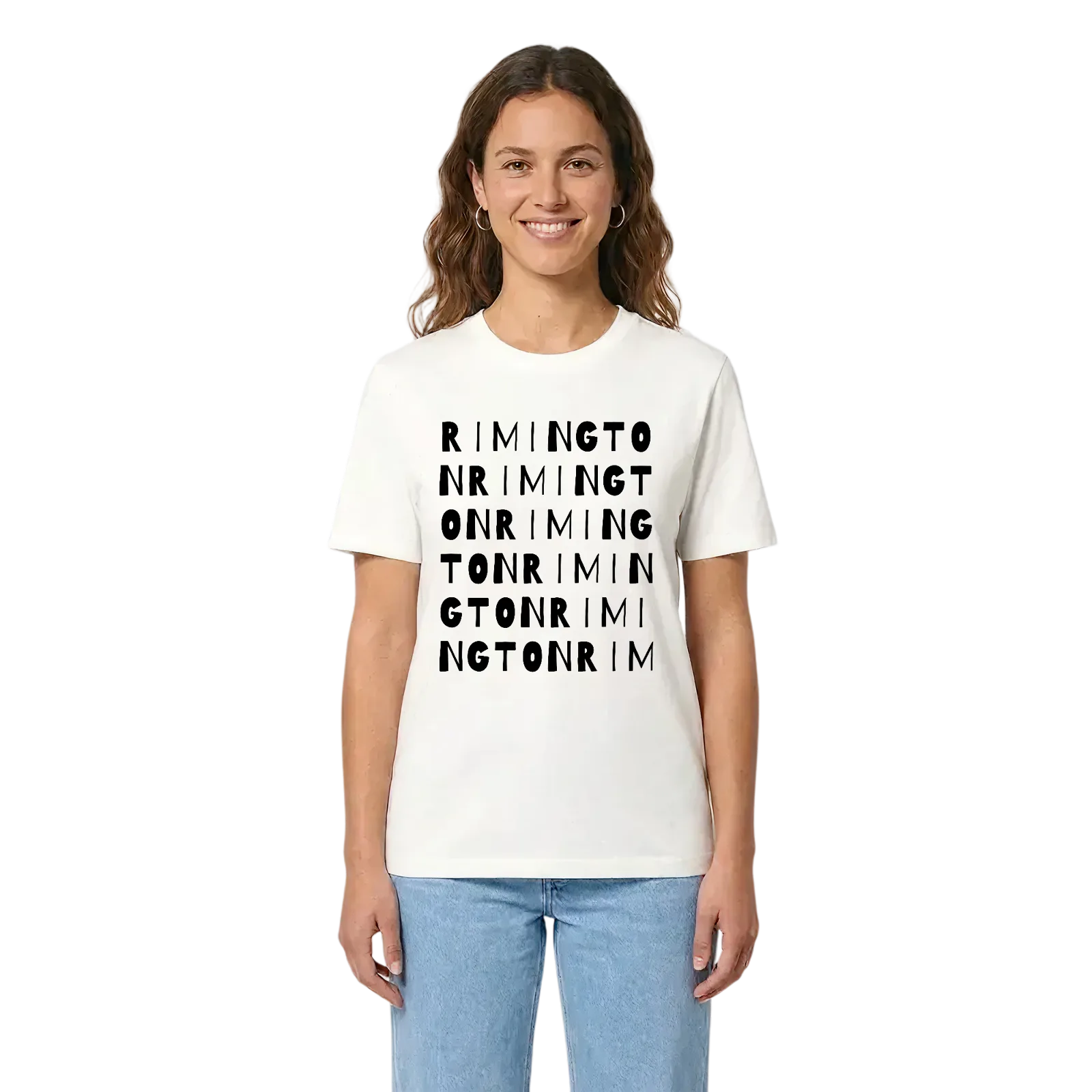 Rimington ordlek t-shirt – White, i miljö