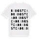 Ringstead ordlek t-shirt
