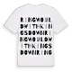 Ringwould with Kingsdown ordlek t-shirt