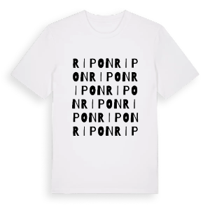 Ripon ordlek t-shirt – ekologisk bomull t-shirt från Pinshirt