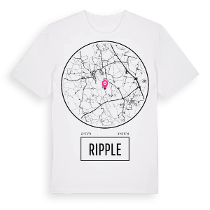 Ripple t-shirt – ekologisk bomull t-shirt från Pinshirt