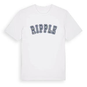 Ripple college t-shirt – ekologisk bomull t-shirt från Pinshirt