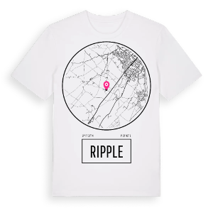 Ripple t-shirt – ekologisk bomull t-shirt från Pinshirt