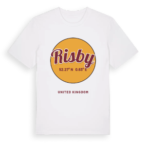 Risby cirkel t-shirt – ekologisk bomull t-shirt från Pinshirt