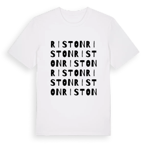 Riston ordlek t-shirt – ekologisk bomull t-shirt från Pinshirt