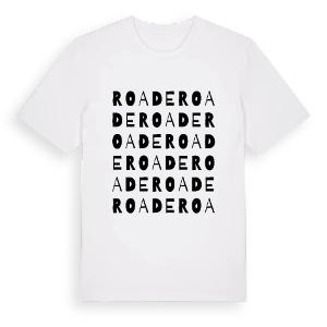 Roade ordlek t-shirt – ekologisk bomull t-shirt från Pinshirt