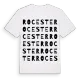 Rocester ordlek t-shirt