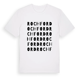 Rochford ordlek t-shirt – ekologisk bomull t-shirt från Pinshirt