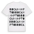 Rockhampton ordlek t-shirt