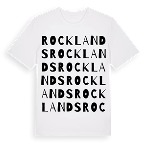 Rocklands ordlek t-shirt – ekologisk bomull t-shirt från Pinshirt