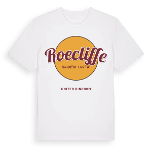 Roecliffe cirkel t-shirt – ekologisk bomull t-shirt från Pinshirt