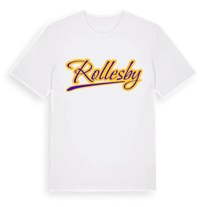 Rollesby baseball t-shirt – ekologisk bomull t-shirt från Pinshirt