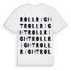 Rollright ordlek t-shirt