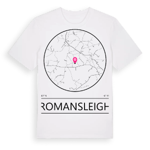 Romansleigh t-shirt – ekologisk bomull t-shirt från Pinshirt