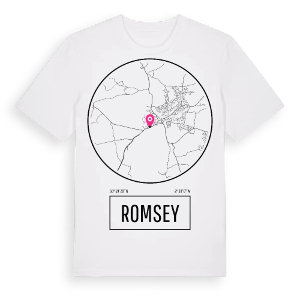 Romsey t-shirt – ekologisk bomull t-shirt från Pinshirt
