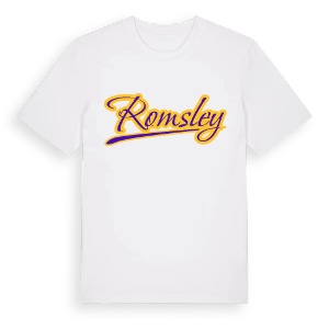 Romsley baseball t-shirt – ekologisk bomull t-shirt från Pinshirt