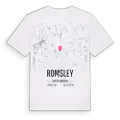 Romsley karta t-shirt