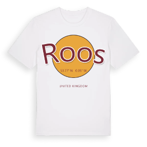 Roos cirkel t-shirt – ekologisk bomull t-shirt från Pinshirt