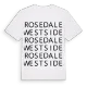 Rosedale West Side ordlek t-shirt