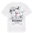 Rossendale karta t-shirt
