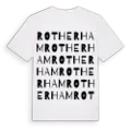 Rotherham ordlek t-shirt