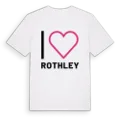 Jag älskar Rothley t-shirt stort tryck