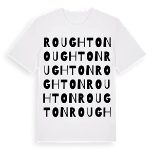 Roughton ordlek t-shirt – ekologisk bomull t-shirt från Pinshirt