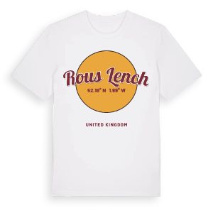 Rous Lench cirkel t-shirt – ekologisk bomull t-shirt från Pinshirt