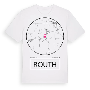 Routh t-shirt – ekologisk bomull t-shirt från Pinshirt