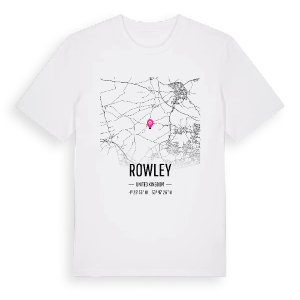 Rowley karta t-shirt – ekologisk bomull t-shirt från Pinshirt