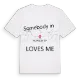 Någon i Rowsley CP älskar mig t-shirt