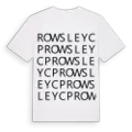Rowsley CP ordlek t-shirt