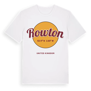 Rowton cirkel t-shirt – ekologisk bomull t-shirt från Pinshirt