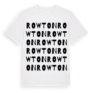Rowton ordlek t-shirt – ekologisk bomull t-shirt från Pinshirt