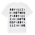 Royal Leamington Spa ordlek t-shirt