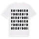 Roydon ordlek t-shirt