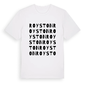 Royston ordlek t-shirt – ekologisk bomull t-shirt från Pinshirt
