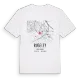 Rugeley karta t-shirt