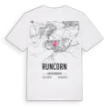 Runcorn karta t-shirt