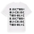 Runcton Holme ordlek t-shirt