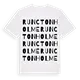 Runcton Holme ordlek t-shirt